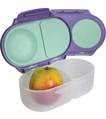 B.Box Snackbox szczelny pojemnik na przekąski i jedzenie  Lilac Pop